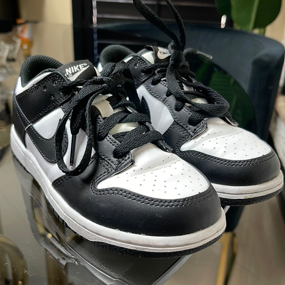 Panda Nike shoes low dunk brand new only used twice